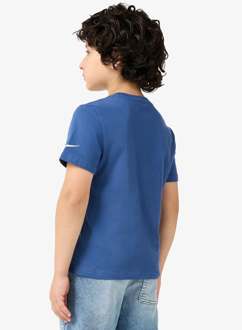 نايكي تيشيرت كرة سلة للأطفال بتصميم صندوقي طباشيري - Image 2